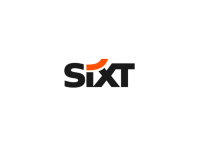 SIXT logo transparent background with extended padding