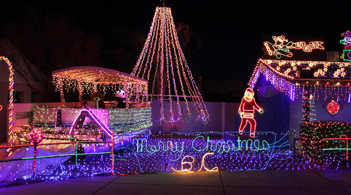 Ron Eland/Review file photo The Christmas House, located at 1525 Fifth Street and owned by Dale ...
