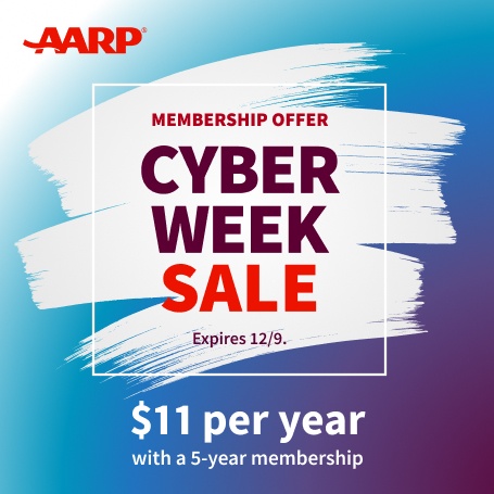 AARP Cyber Monday Membership Sale. ARP Cyber Monday Membership Sale.