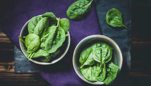 Espinaca y la importancia de la vitamina K