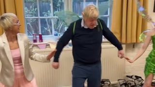 Boris Johnson dances in fairy wings at daughter Romy’s birthday party