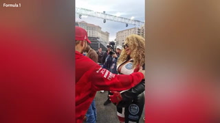 Beyoncé and Jay-Z join Lewis Hamilton at Las Vegas Grand Prix