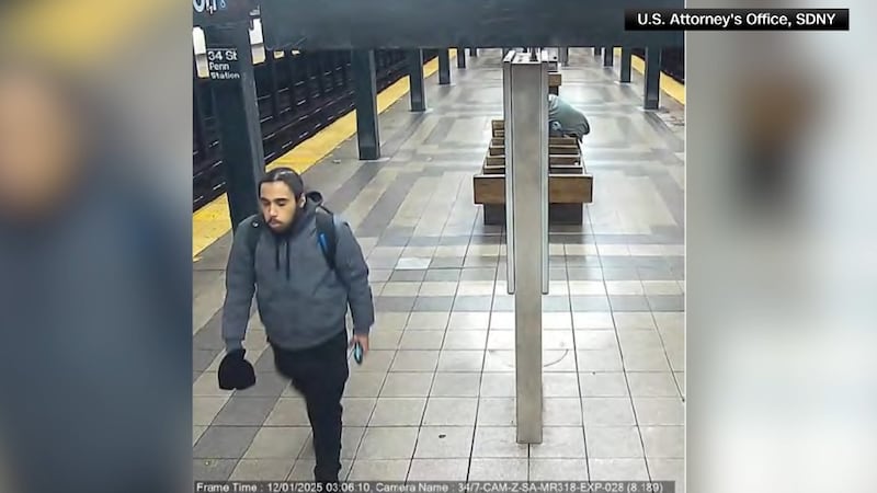 Hiram Carrero, 18, was jailed on a federal arson charge after authorities say he set a fire...