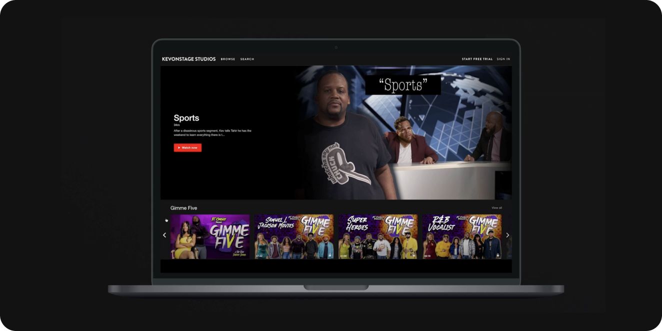 Start your OTT platform now