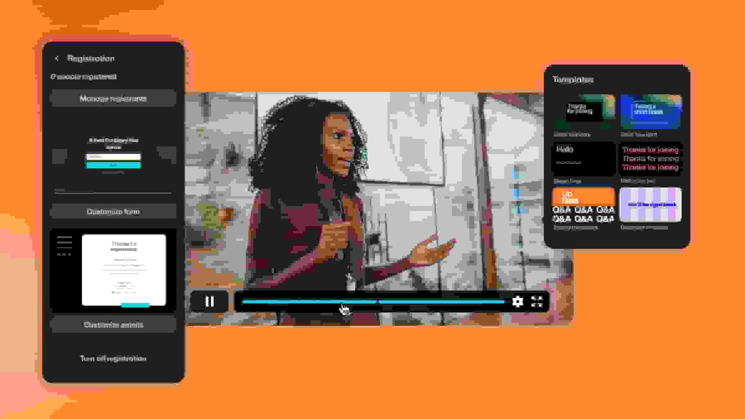 Vimeo webinar platform comparison