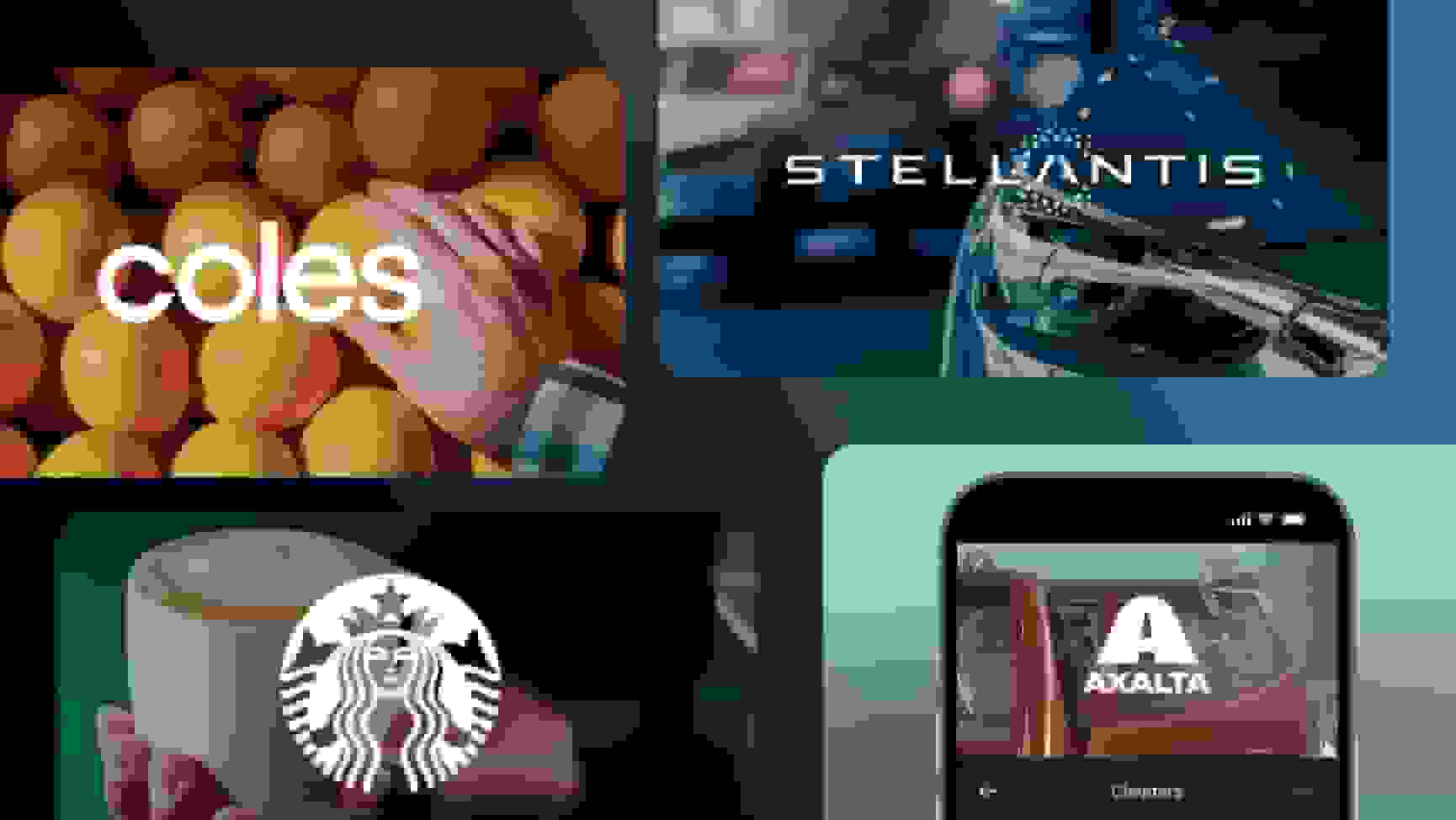 Logos of various Vimeo customers building employee culture with Vimeo