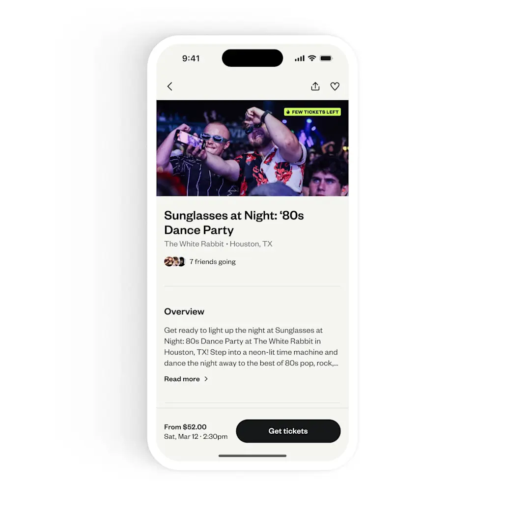 Create your event for free Create your event for free