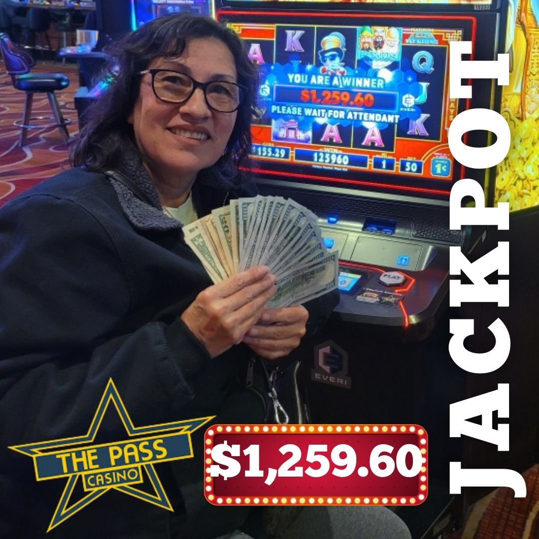 Jackpot Winners at The Pass Casino on Water Street