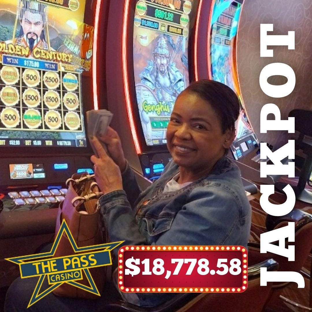 Jackpot Winners at The Pass Casino on Water Street