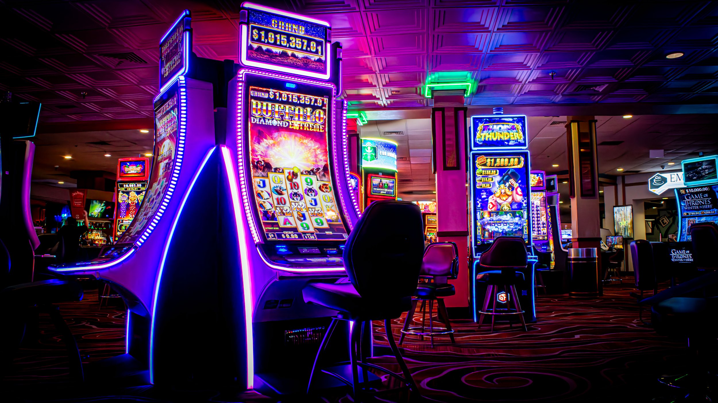 Casino Floor at The Pass Casino on Water Street in Downtown Henderson
