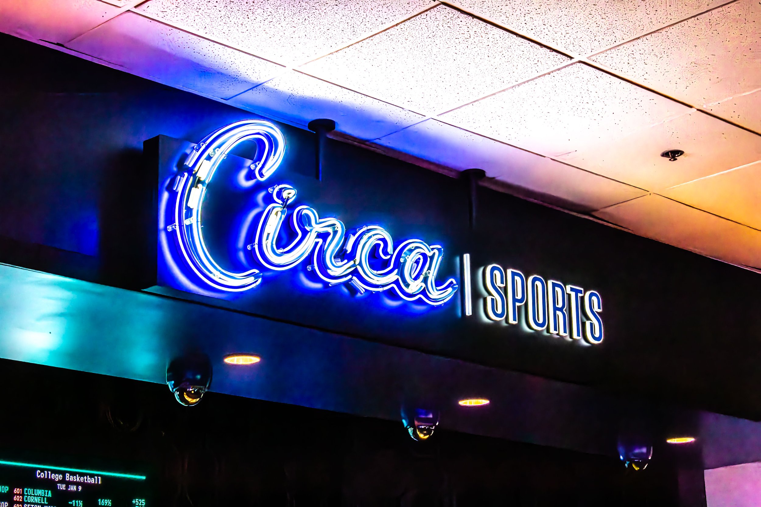 Circa Sports Book at The Pass Casino on Water Street in Downtown Henderson