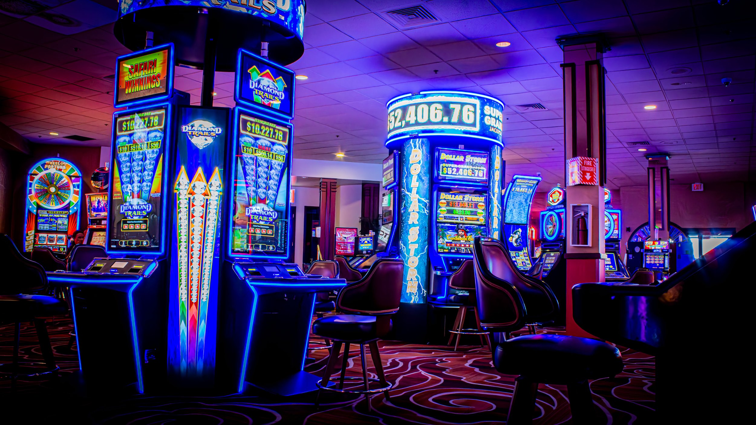 Casino Floor at The Pass Casino on Water Street in Downtown Henderson