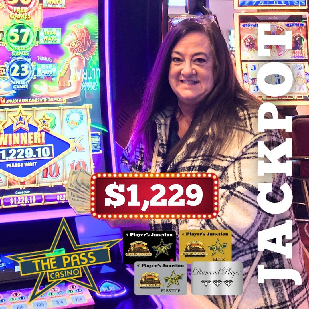 Jackpot Winners at The Pass Casino on Water Street
