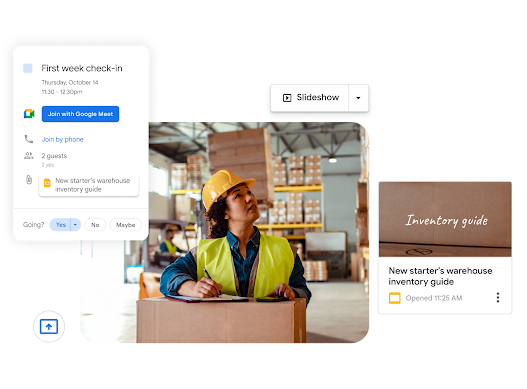 Use o Google Workspace para compartilhar conhecimento
