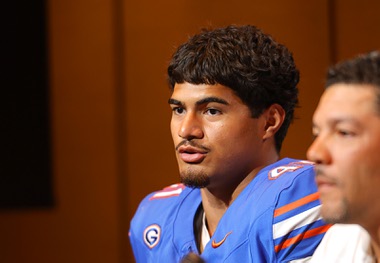 Bishop Gorman defensive lineman Prince Williams exited last week’s state championship game against Arbor View in the first quarter with a leg injury. 

