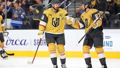 Hertl scores twice in the Golden Knights’ 4-3 victory over the Sharks