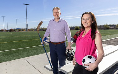 Gina Usufzy is working to establish Las Vegas Community Sports Complex, the region’s first nonprofit community ice rink and multiuse indoor turf field.