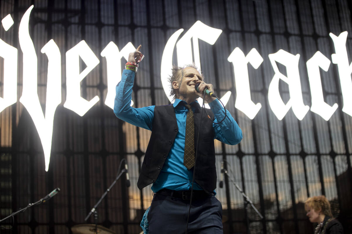 Leftover Crack performs during the Punk Rock Bowling Music Festival at the Downtown Las Vegas E ...