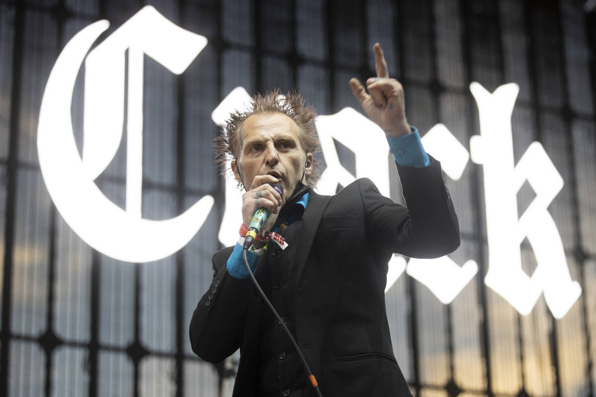 Leftover Crack performs during the Punk Rock Bowling Music Festival at the Downtown Las Vegas E ...