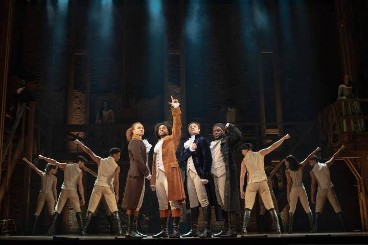 The musical phenomenon "Hamilton" returns to The Smith Center, running Tuesday throug ...