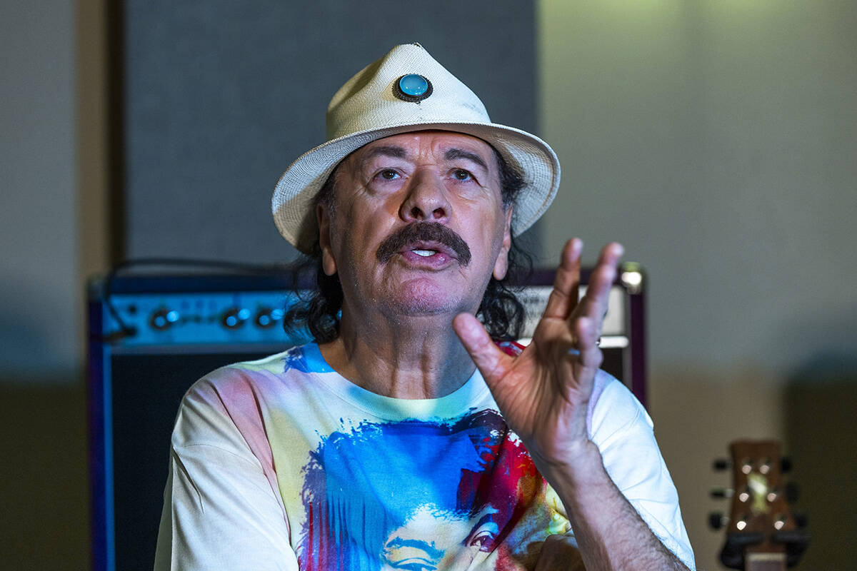 Carlos Santana has just released his latest album, "Sentient," and has added dates at ...