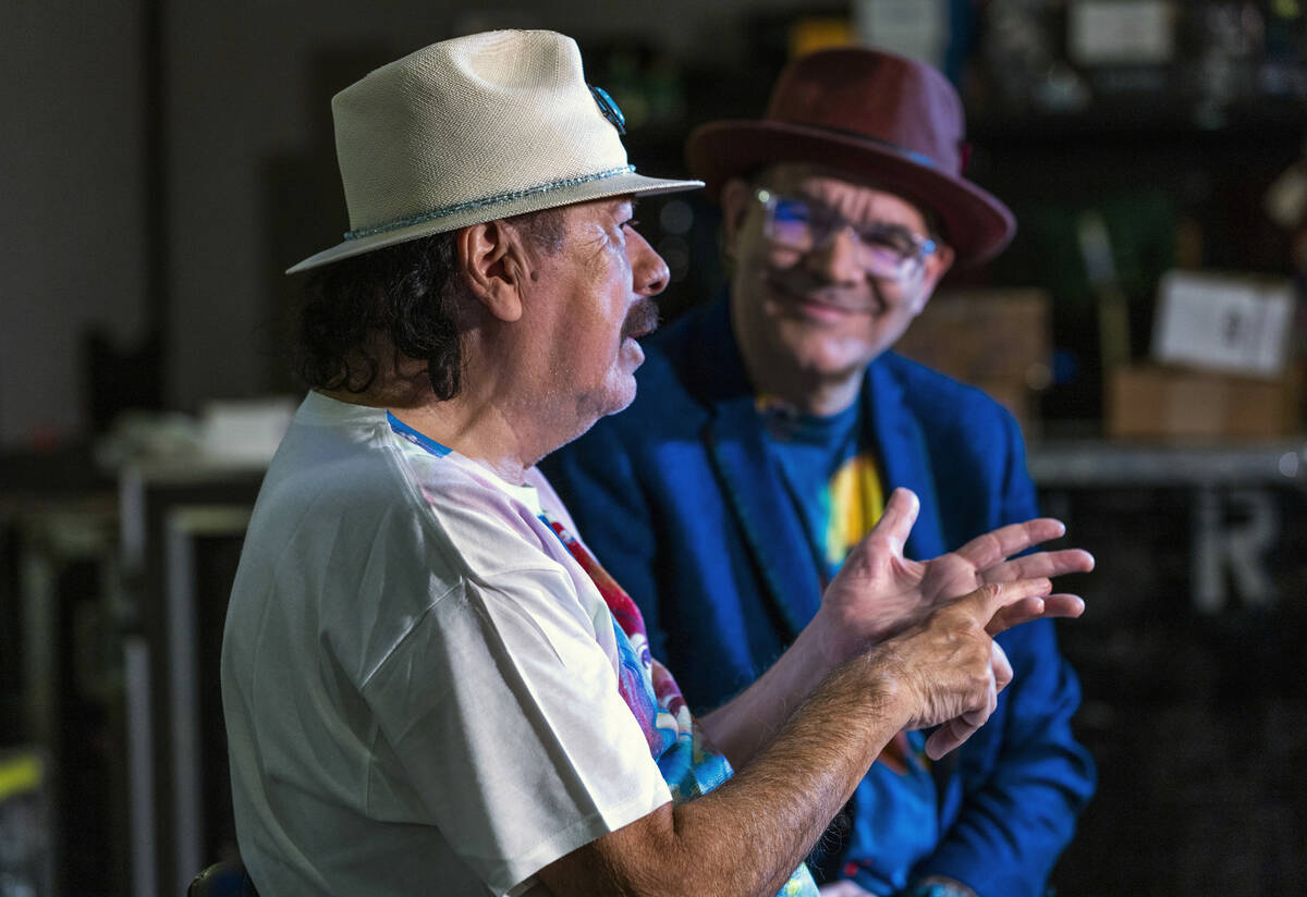 Carlos Santana has just released his latest album, "Sentient," and has added dates at ...