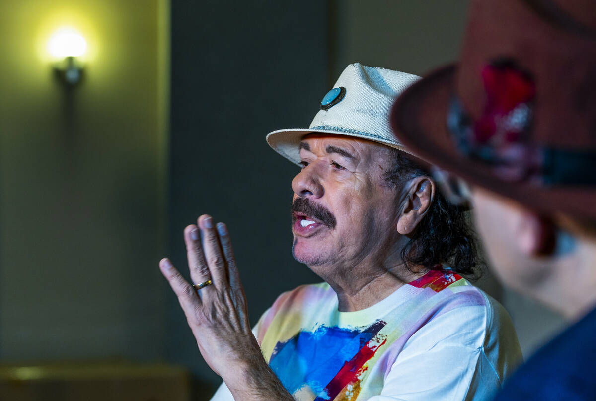 Carlos Santana has just released his latest album, "Sentient," and has added dates at ...