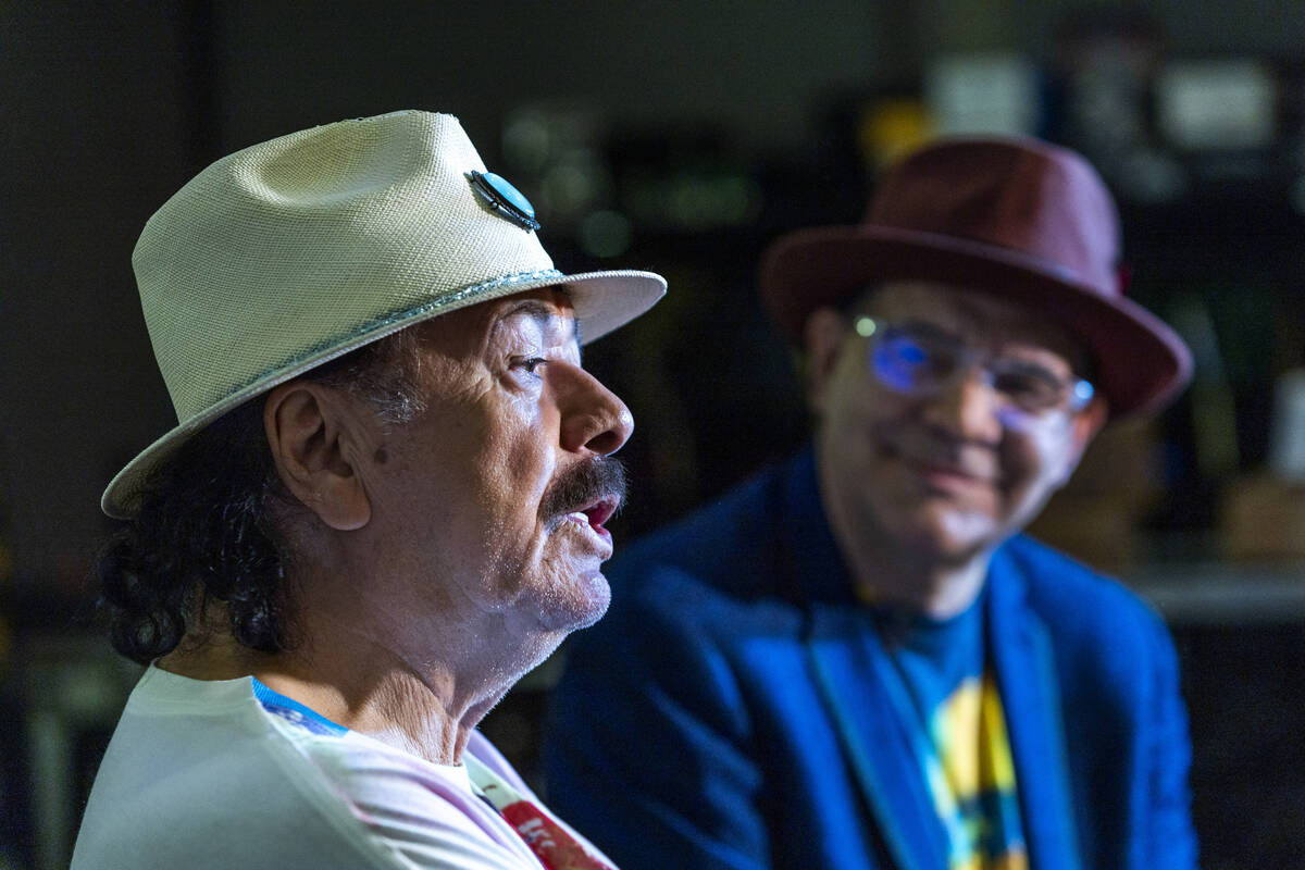 Carlos Santana has just released his latest album, "Sentient," and has added dates at ...