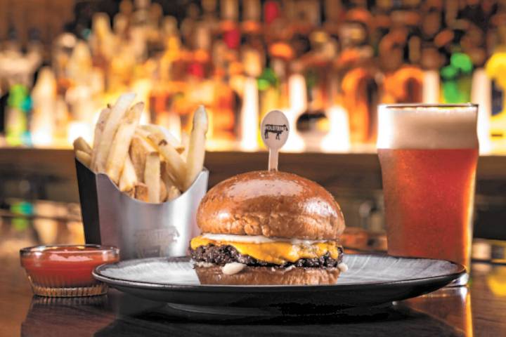 A Happiest Meal from Holsteins Shakes & Buns in downtown Las Vegas. (Chris Wessling)