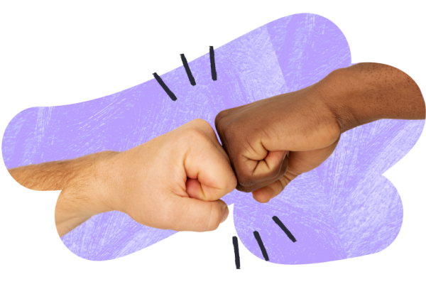 fistPurple illustration