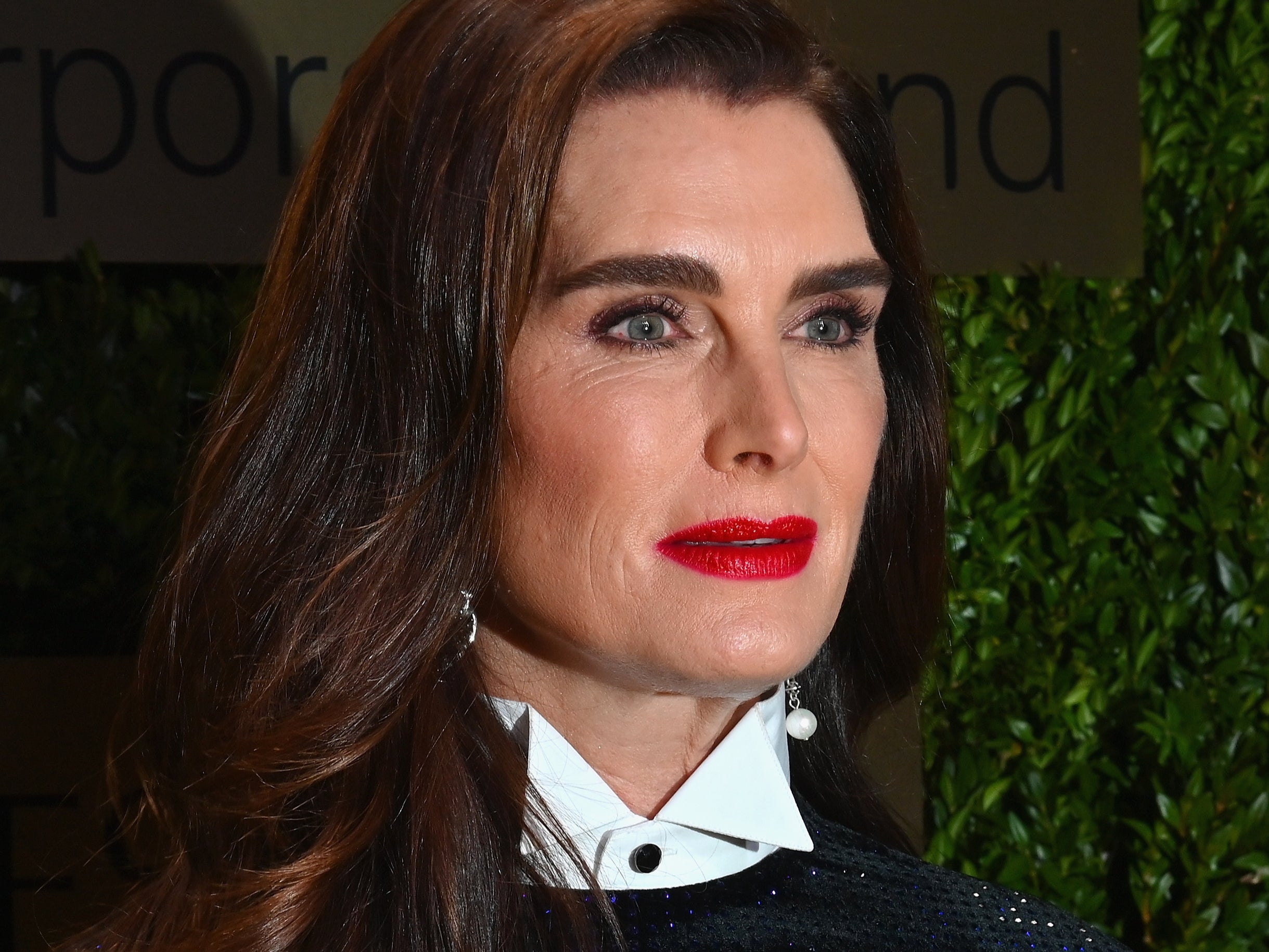 Brooke Shields asiste a una gala el 18 de noviembre de 2019 en Nueva York