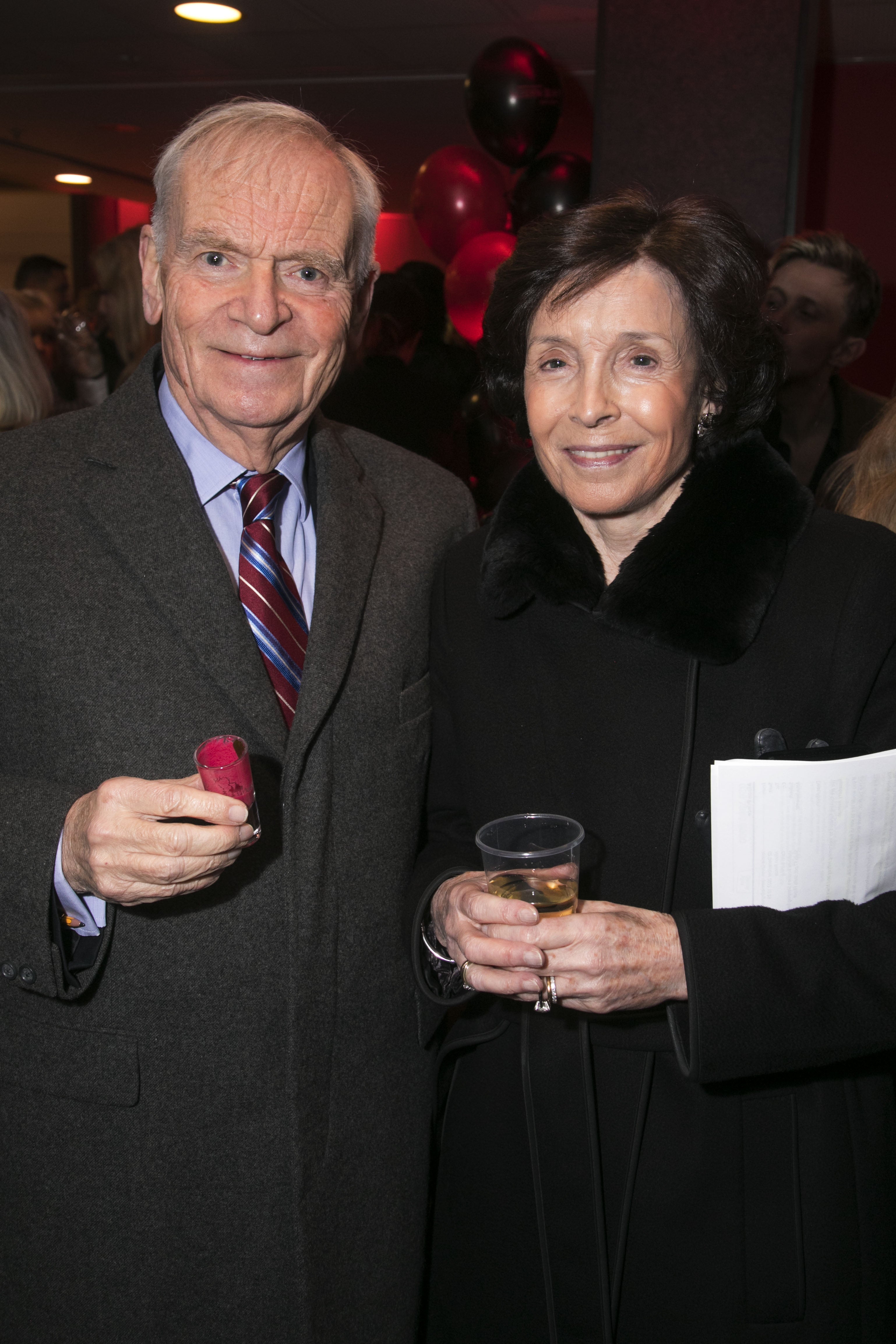 Archer with his wife, Mary, in 2021
