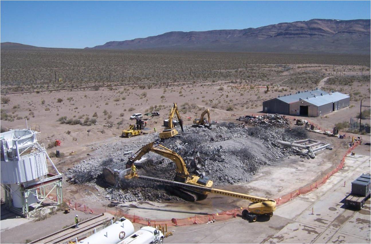 Work at the Nevada National Security Site.