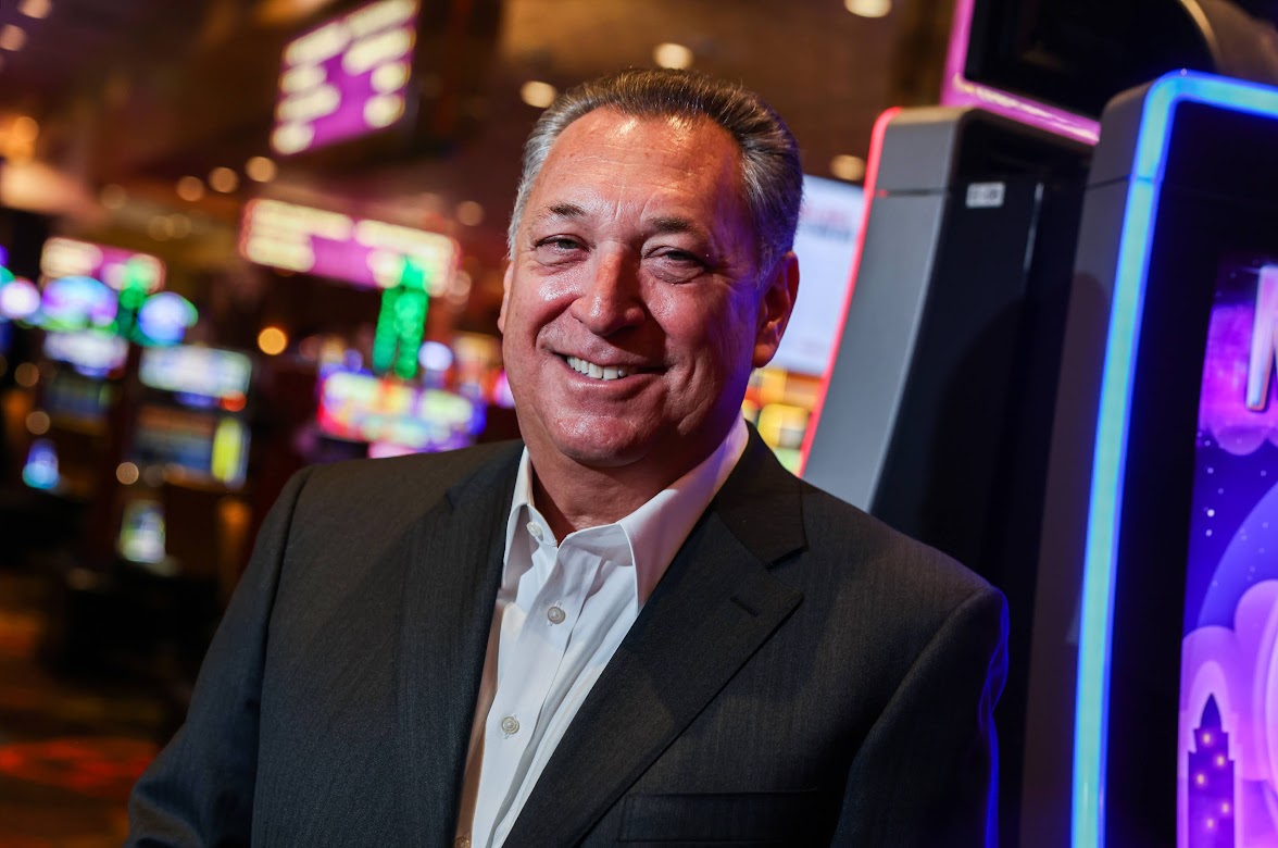 Boyd Gaming CEO Keith Smith stands for a photo at the company’s Orleans Hotel & Casino in Las Vegas.