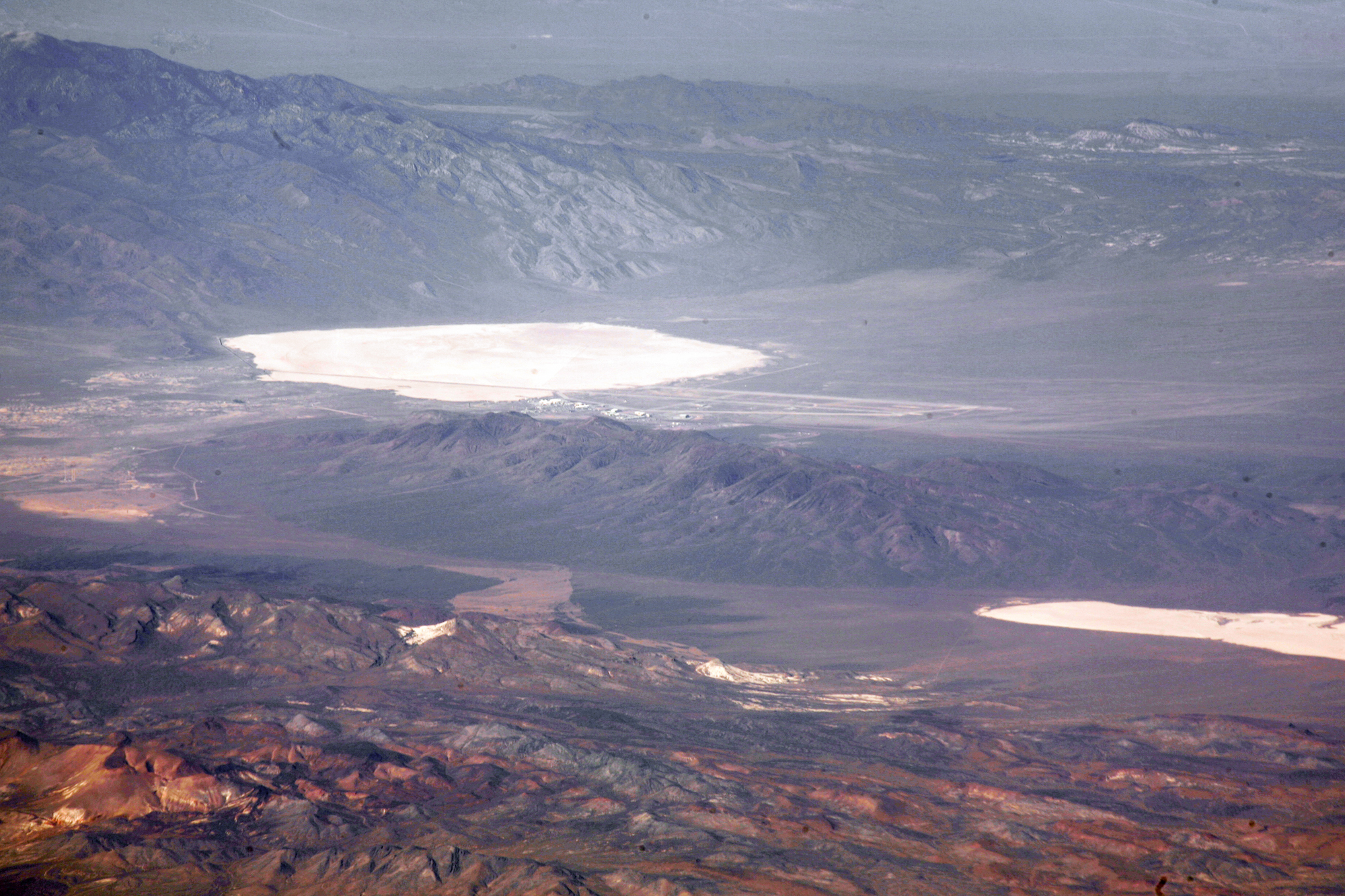 Groom Lake and Papoose Lake.