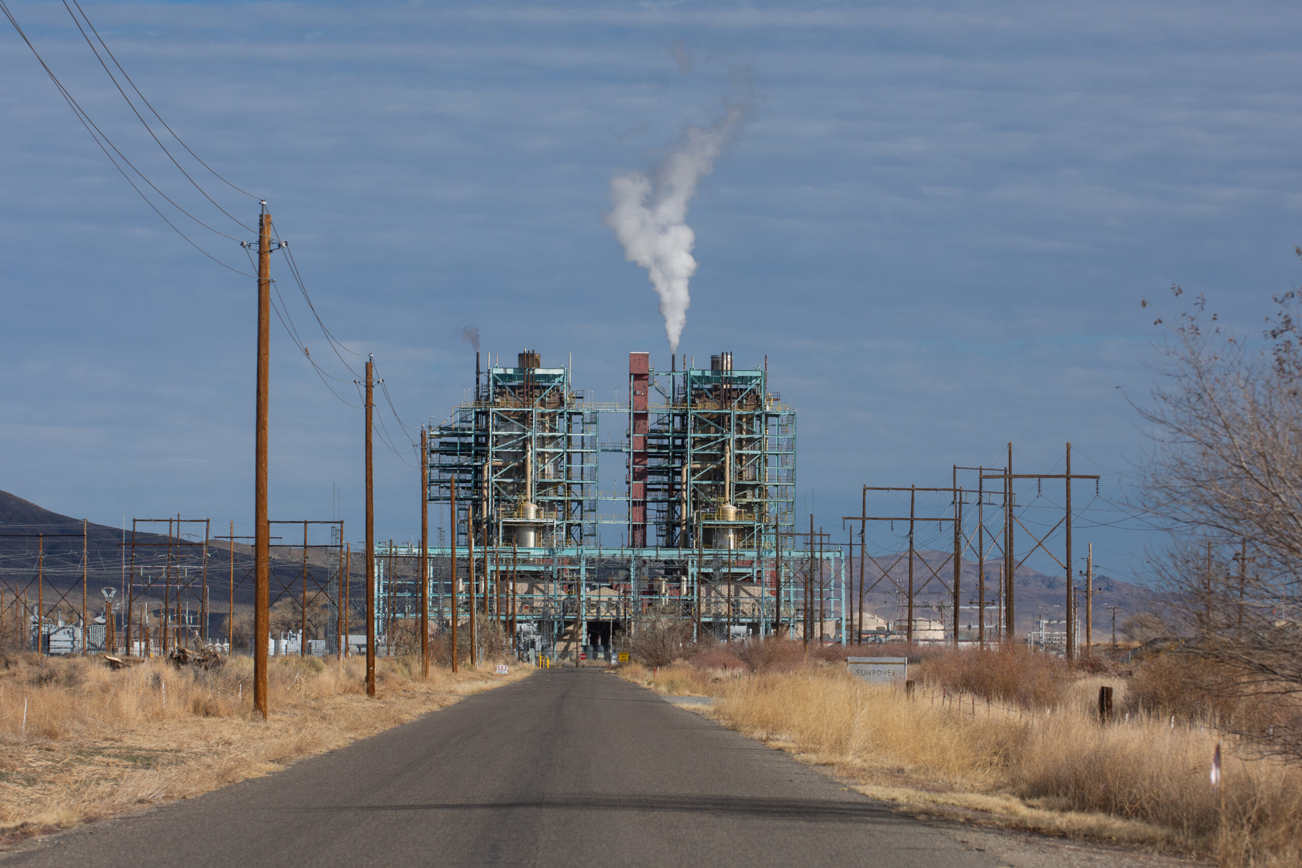 NV Energy’s Fort Churchill substation in Lyon County.