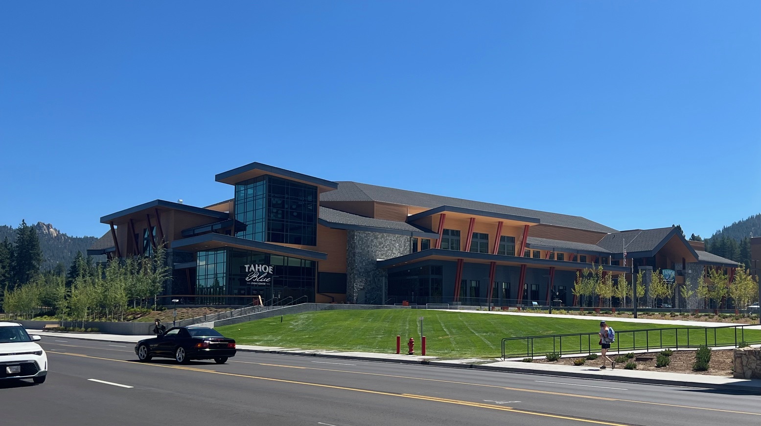 The Tahoe Blue Events Center.