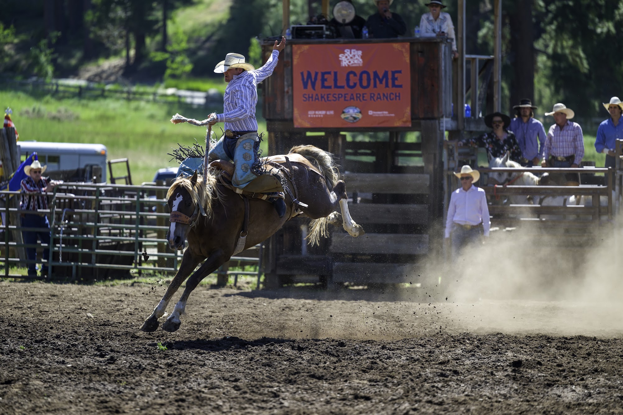 The Keep Memory Alive Rodeo at the Shakespeare Ranch in South Lake Tahoe.