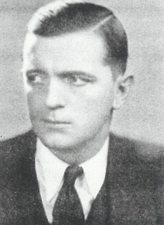 George E. Browne pictured in 1934 after being announced the new I.A.T.S.E president. The International Photographer