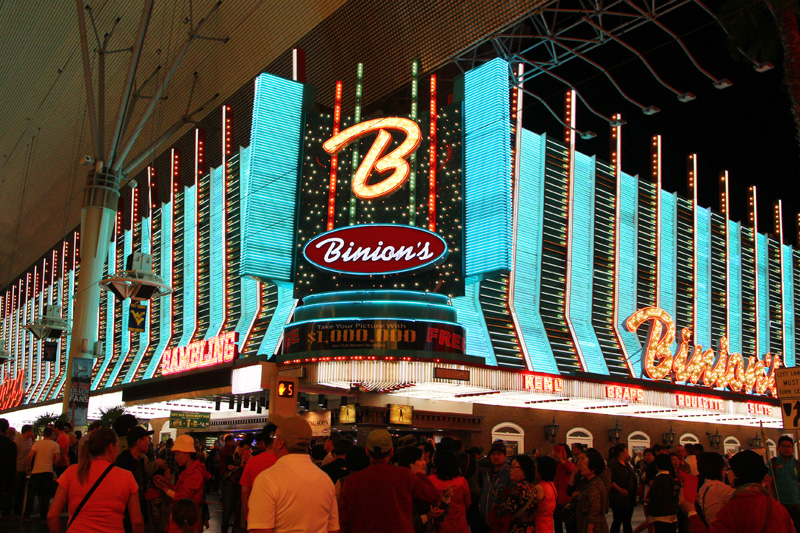 Binions Hotel and Casino Exterior