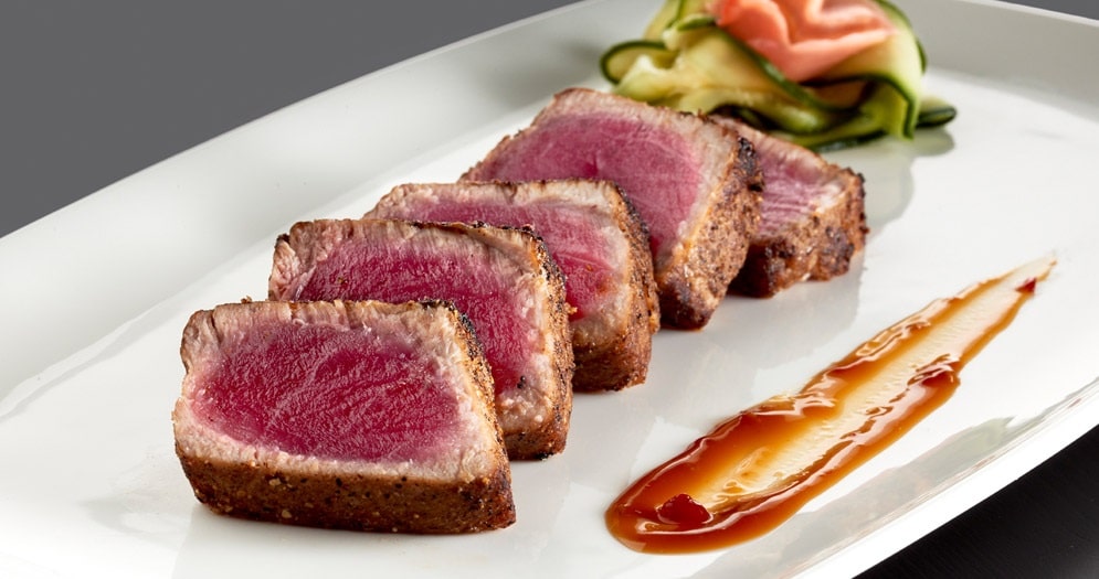 A meal from Vic & Anthony’s Steakhouse.