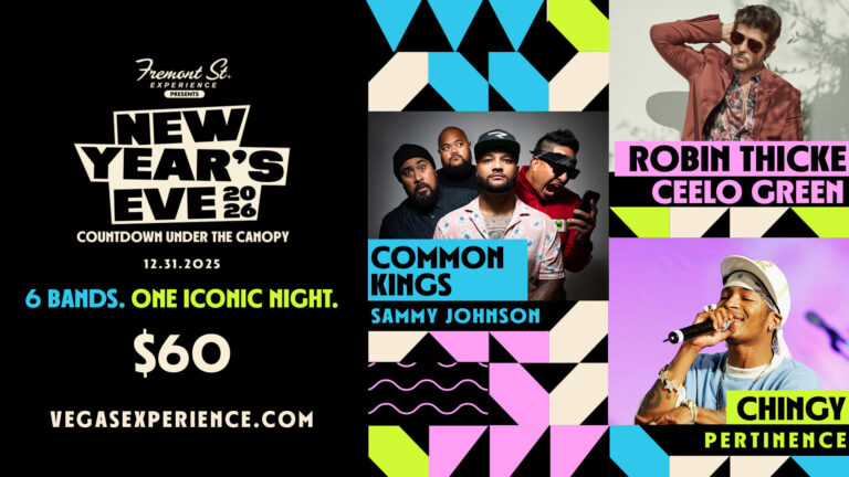 NYE 1 Fremont Street Experience