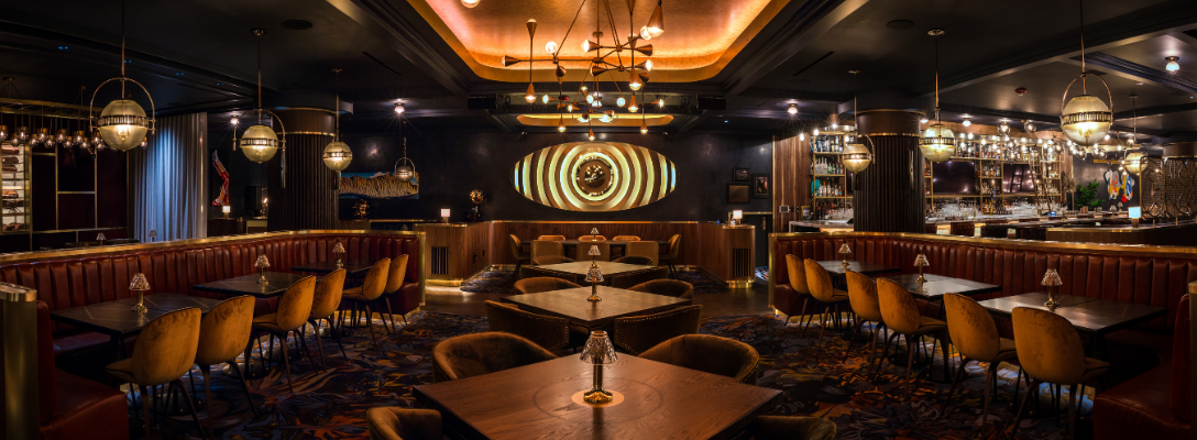 Interior of Barry’s Downtown Prime Steakhouse in Las Vegas