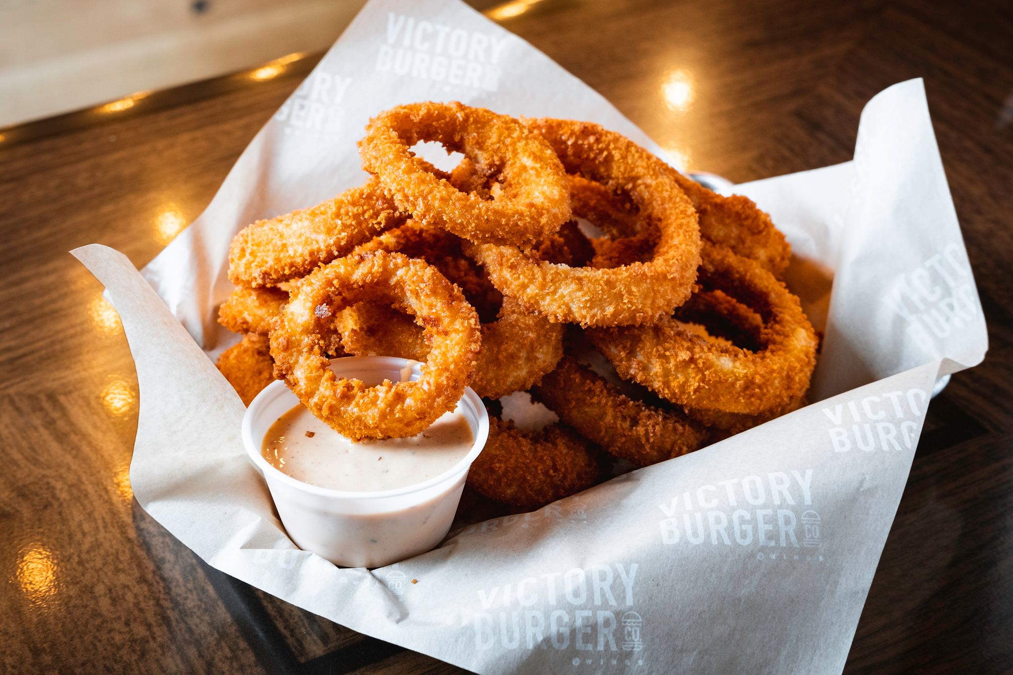 onion rings at circa las vegas in downtown las vegas