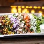 loco salad at circa las vegas in downtown las vegas