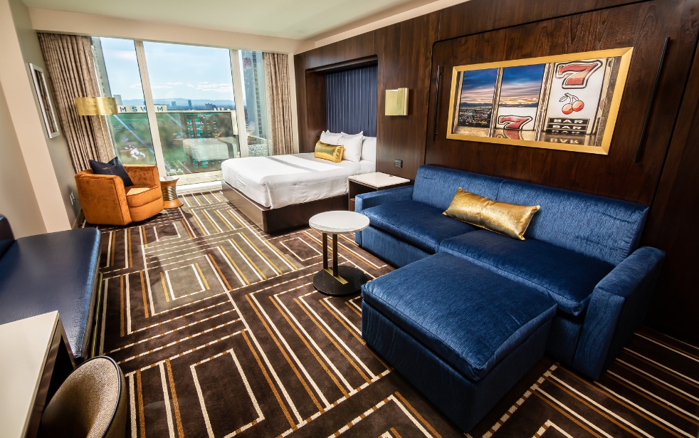 Single King Room at Circa Las Vegas Resort & Casino