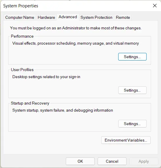 set java_home variable in java - step 2