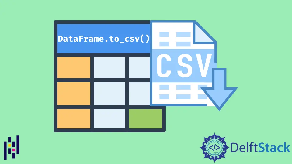 Pandas DataFrame DataFrame.to_csv() Function