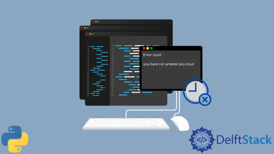 How to Get User Input With Timeout in Python