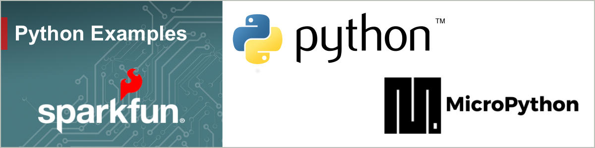 SparkFun Python Examples SparkFun Python Exampoles